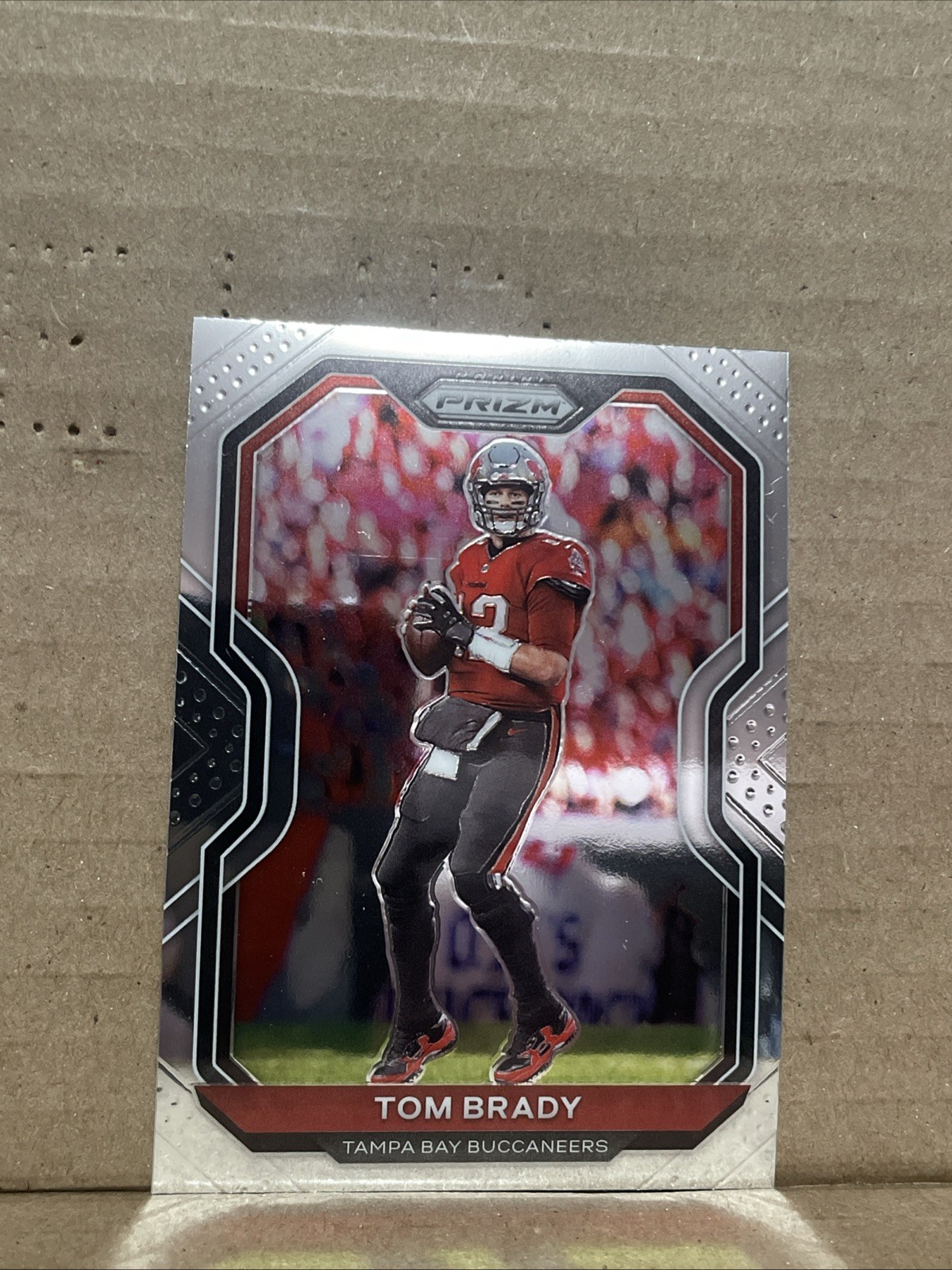 2020 TOM BRADY PANINI PRIZM NFL #255 BASE CARD PATRIOTS BUCCANEERS MICHIGAN MVP