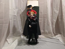 Dept 56 Bob Cratchit Tiny Tim XMAS CAROL Collector's Series Porcelain Dolls Box