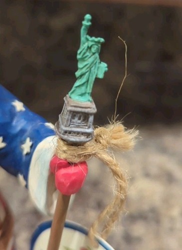 2012 Jim Shore Heartwood American Santa "Perfectly Festive in all 50 States" 7" - Bild 7 von 14