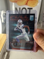 2024 Panini Donruss Elite - Full Throttle Michael Gallup #14 Red /75