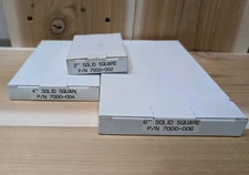 Wood River Solid Metal Machinist Square 3 Piece Set Vintage Woodriver 6"-4"-2"