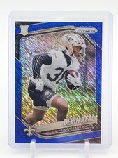 DEVIN NEAL 2025 PANINI PRIZM BLUE SHIMMER ROOKIE /35 #393 SAINTS FOOTBALL Q5384