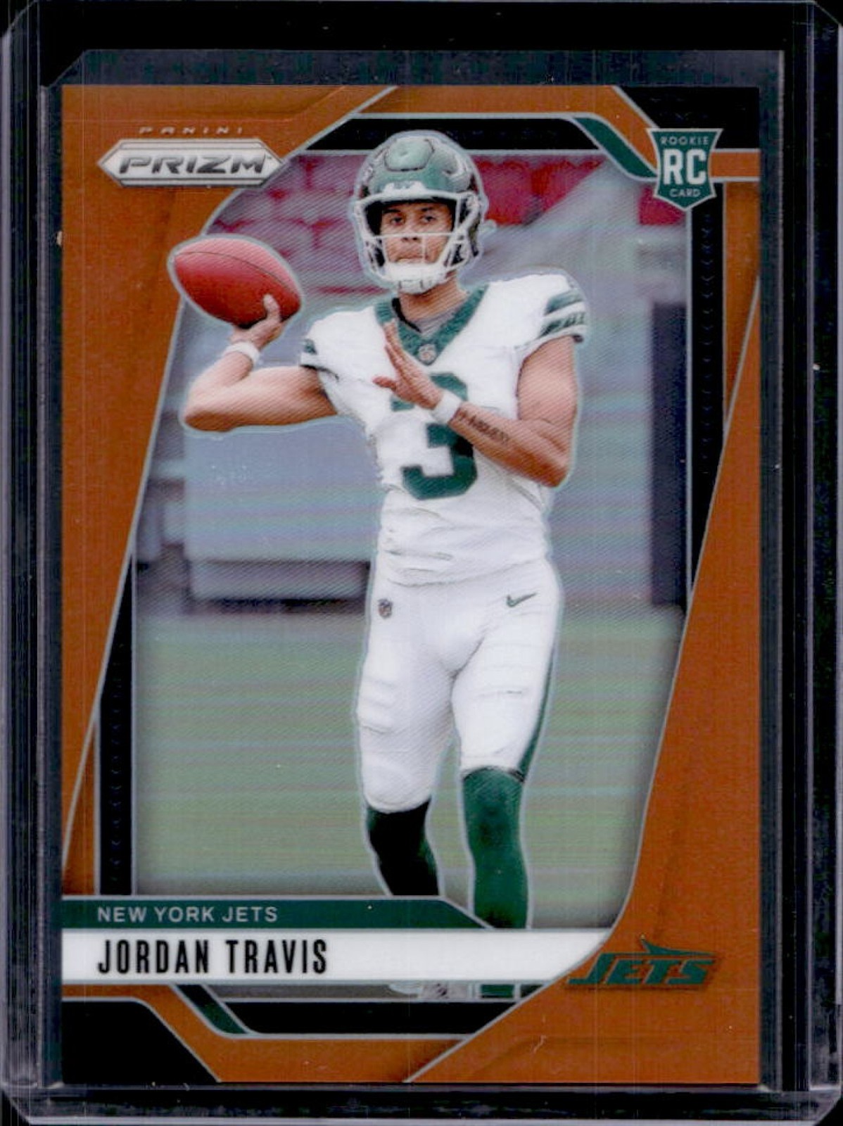 Jordan Travis Panini Prizm #359 Orange