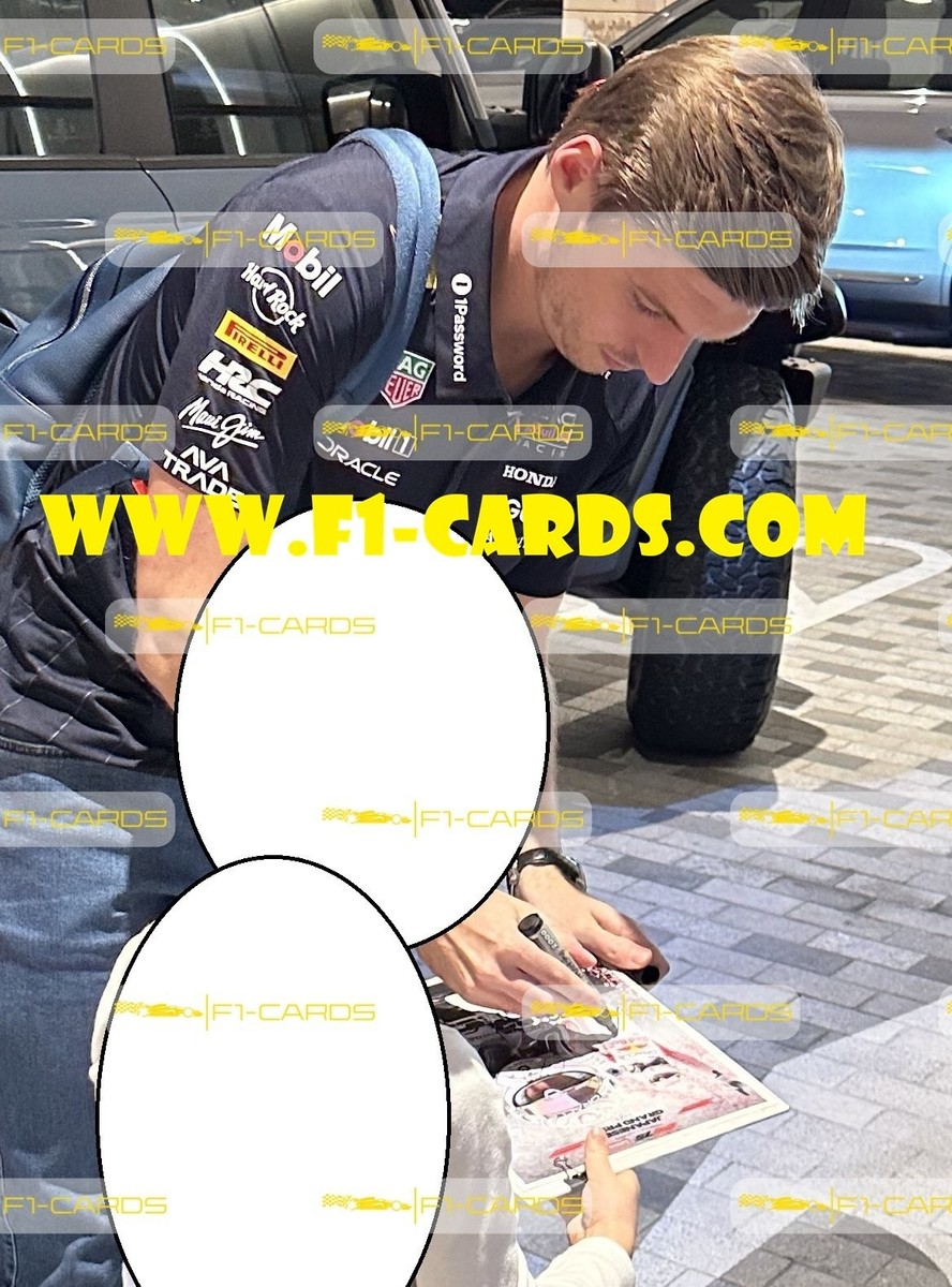 Max Verstappen signed great poster 2025 Japanese GP Winner Proof