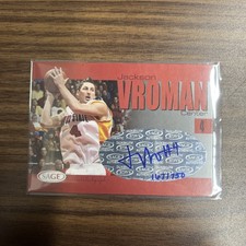 2004-05 Sage Autographed Basketball - Authentic Autographs Jackson Vroman...