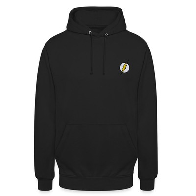 The Flash Blitz-Symbol Als Stickmotiv Unisex Hoodie