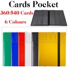 360/540 Cards Pocket Trading Card Binder 9 Pocket Trading Card Album Folder Case