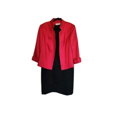 Tahari Arthur Levine Woman's  Dress Suit and Jacket Size 16 Lined