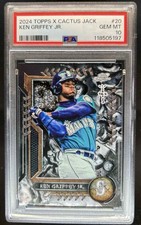 2024 Topps Cosmic Chrome x Cactus Jack Ken Griffey Jr. #20 Mariners PSA 10