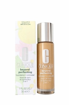 Clinique Beyond Perfecting Foundation + Concealer 30ml Farbton 5,5 Ecru WN22 - Neu