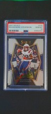 2021 Panini Select Rhamondre Stevenson #175 Rookie Card PSA 10. rookie card picture