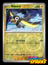 Carta Pokemon Wattrel 066/191 Scintille Urgenti Reverse Holo