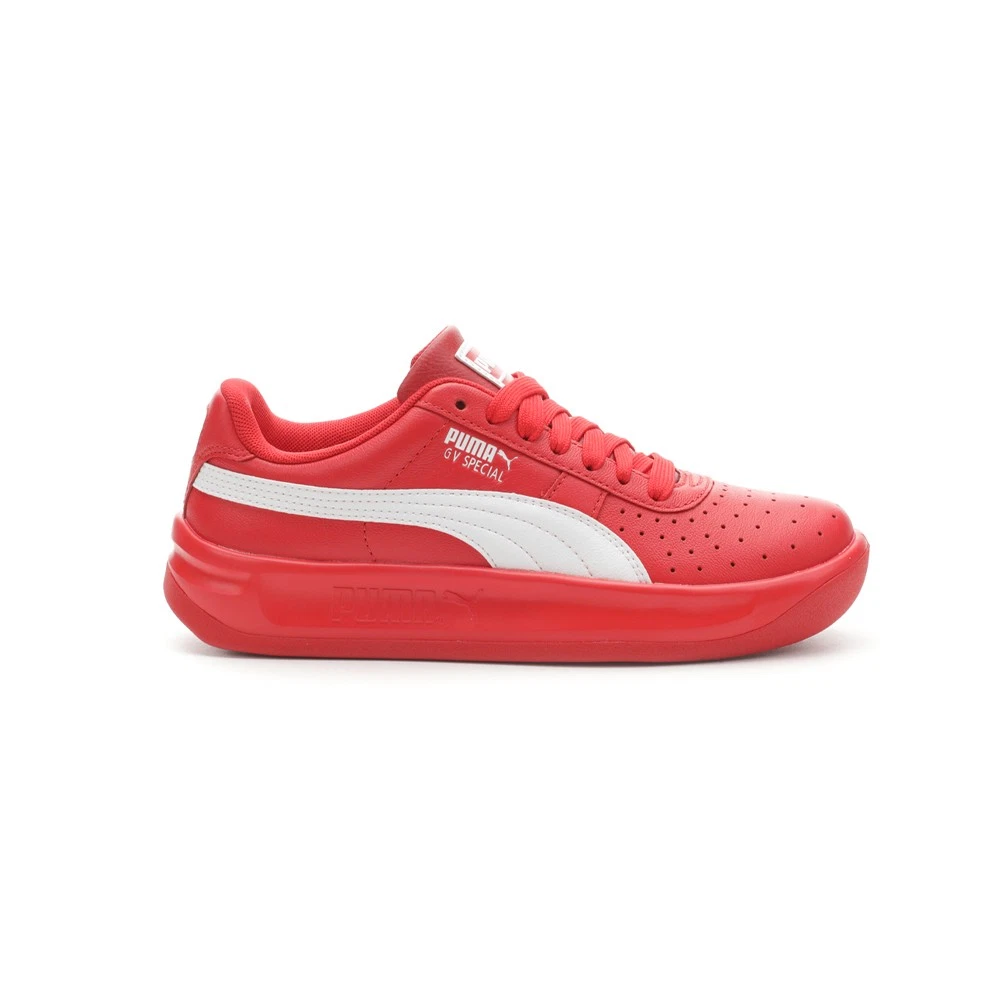 Scarpe casual Puma Gv Special stringate rovesciate giovani ragazzi rosse sneakers 39227201