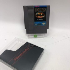 Batman The Video Game (Nintendo NES, 1990) Cartridge Only w/ Dust Sleeve