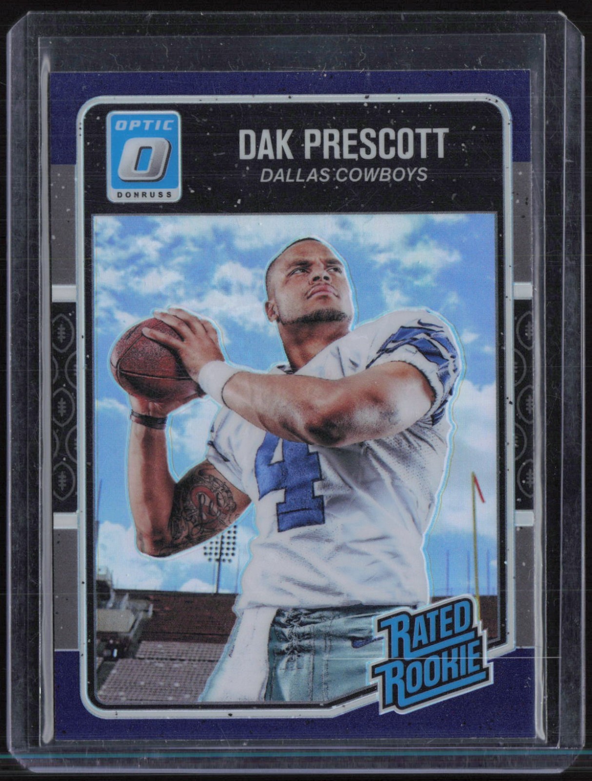 2016 Panini Donruss Optic Purple #162 Dak Prescott RC Rookie