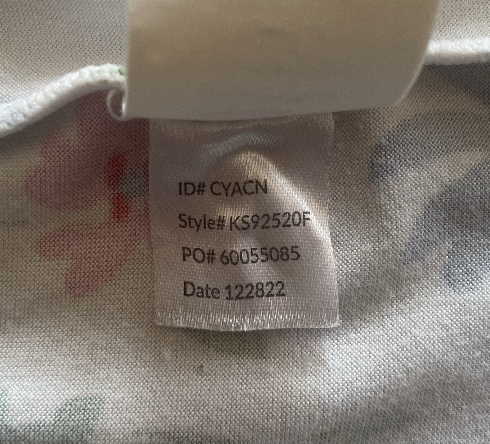 Kate Spade Women’s Size Medium Floral Pajama Shirt Button Front Pocket Stretch thumbnail 6