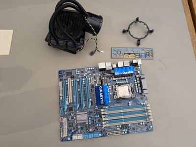 Untested - Gigabyte GA-X58A-UD3R Motherboard intel 1366 i7-950 3.06GHz !Charity!
