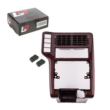 Mittelkonsole Rahmen Luftgitter Abdeckungen Carbon Rot für VW POLO 6N1 1994-1999