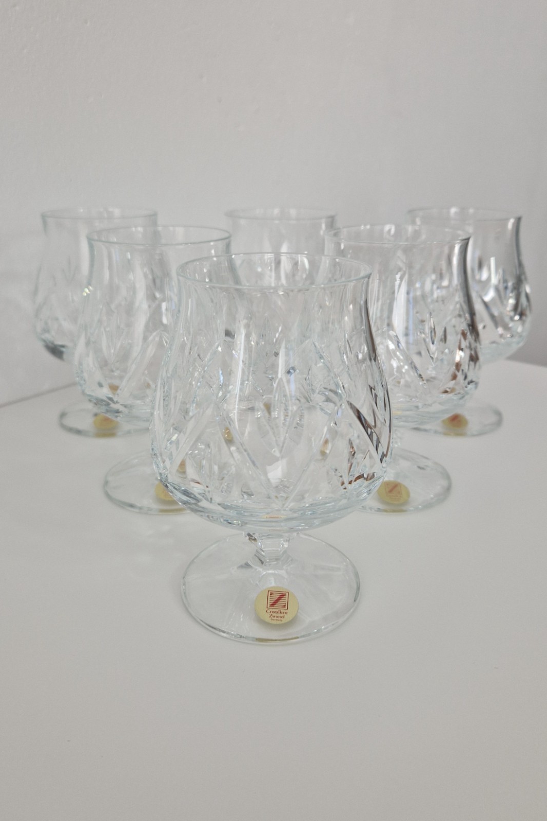 6 x Zwiesel Bleikristall Cognacschwenker Gläser Cristallerie Neuwertig