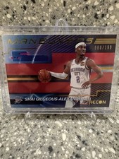 2020-21 Panini Recon - Maneuvers Shai Gilgeous-Alexander #25 Red /199 FINALS MVP