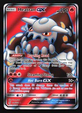 Heatran GX (Full Art) 216/236 SM - Unified Minds Ultra Rare,Holo Pokemon Card