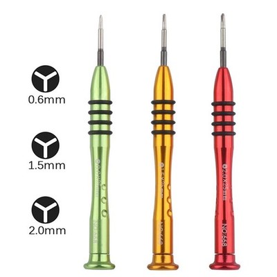 0.6mm 1.5mm 2.0mm Y Tip Triwing Screwdriver For Phone Smartwatch Repair