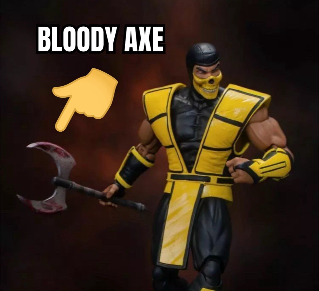 Storm Collectibles Scorpion Mortal Kombat 3 Action Figure in