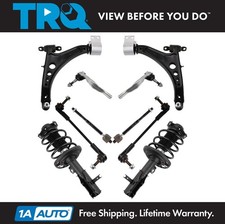 TRQ Front Steering & Suspension Kit Fits 2016-2022 Chevrolet Malibu