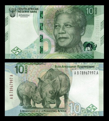 Banknote SOUTH AFRICA 10 RAND 2023 POLYMER P-148 Uncirculated SEE PHOTOS BX-372