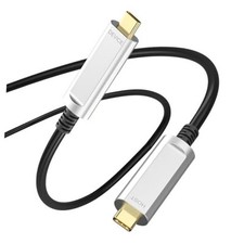 Fiber Optic USB C Cable,10Gbps Active Optical USB 3.2 Gen2 High Speed Type 50ft