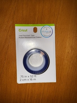 Cricut Heat Resistant Tape for EasyPress, 0.75in x 52ft