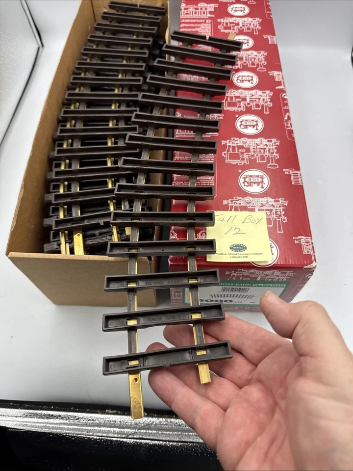 LGB 12 X 15000 G Scale Wide Radius Curved Tracks Sections Full L/N In Box - Image 4 of 4