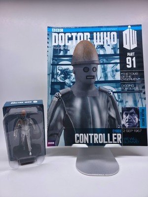 Doctor Who BBC Cyber Controller Figure Eaglemoss Collection #91 w/ Magazine