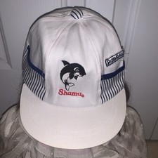 Vintage Sea World Child Shamu Hat Cotton With Pockets NWOT