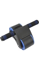 Automatic Rebound Abdominal Wheel Double Round Ab Roller Wheel Exercise With Mat