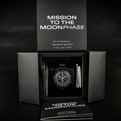 Omega x Swatch Mission to the Moonphase New Moon ''Snoopy'' Neu & OVP