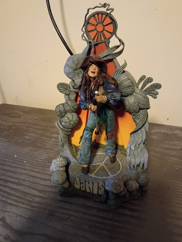 Janis Joplin Figure On Stage. I will ship to you.