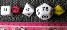 ULTRA CHEAT POLY DICE SET UNIQUE DUNGEON DRAGON SECRET SANTA ROLE PLAYER GIFT
