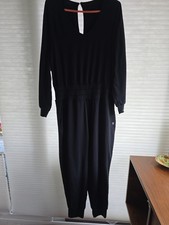 Sweaty Betty Gaia yoga Long Sleeve Jumpsuit Size LARGE