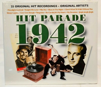 Hit Parade 1942 : 25 Original Hit Recordings CD  NEW !  SEALED !