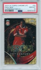 Marketplace image: 2023-24 Topps Chrome LFC Paul Ince Superfractor 1/1 PSA 10 Liverpool