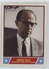 2025 Topps Heritage Notable Americans Jonas Salk #NS-50 17hl