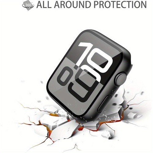 4x Coque + Protection écran pour Apple Watch Series 6, 5, 4, 8, 9, 10, SE, Ultra - Photo 8 sur 18