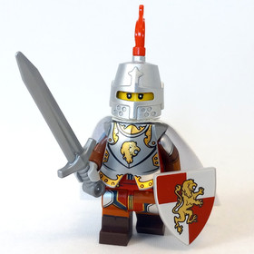 LEGO Castle Lion Paladin Knight Minifigure CMF 71047 Kingdoms 7947 D&D 10223