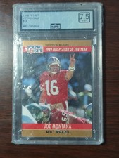 1990 Pro Set - Award Winner Joe Montana #2 Jim Kelly 3,521 yards