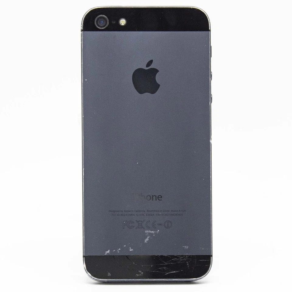 APPLE IPHONE 5 16GB 5G NERO SMARTPHONE VINTAGE RETRO' CELLULARE - Immagine 2 di 4