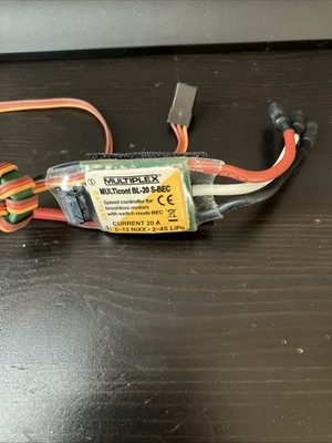 Multiplex Hitec RC Regler MULTIcont BL20 S-BEC