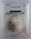 Morgan Silver Dollar $1 PCGS MS65 1882-S FREE SHIPPING