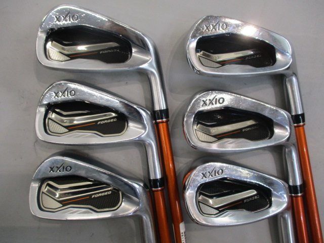 Golf Iron Set Dunlop XXIO Forged 2017 Orange Miyazaki Kaula8 Golf Iron Set Dunlop XXIO Forged 2017 Orange Miyazaki Kaula8