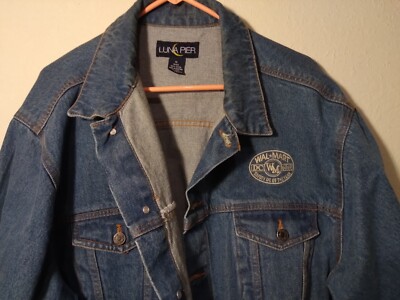 Denim Jacket by Luna Pier For Wal-Mart Safety of the year D.C.6069 see pics,read